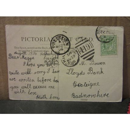 GIRARD COLLEGE, PHILADELPHIA, PENNSYLVANIA, USA used antique postcard 1906 pms