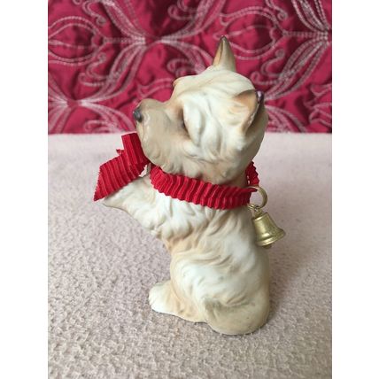 Cairn Terrier Bisque Porcelain Figurine by HHH Harvey Knox H563B83 Collectable