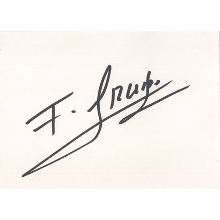 Francisco Araiza Mexican Opera Tenor Hand Signed Autograph Card