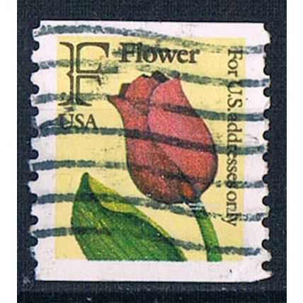 USA 1991 SG2552 usa110 Tulip Used Stamp