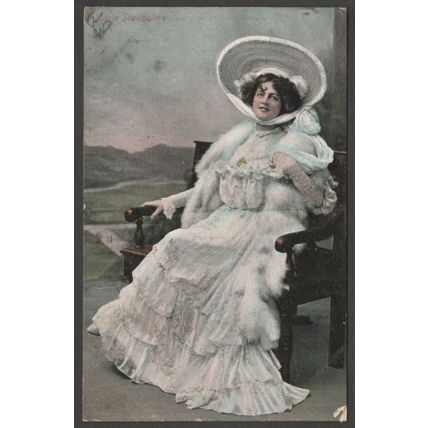Actress Marie Studholme, 1904 - Valentine's Postcard
