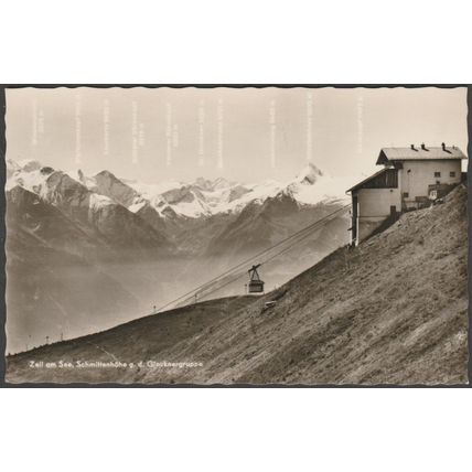 Schmittenhöhe g d Glocknergruppe, Zell am See, c.1940s - Bergwelt Foto-AK