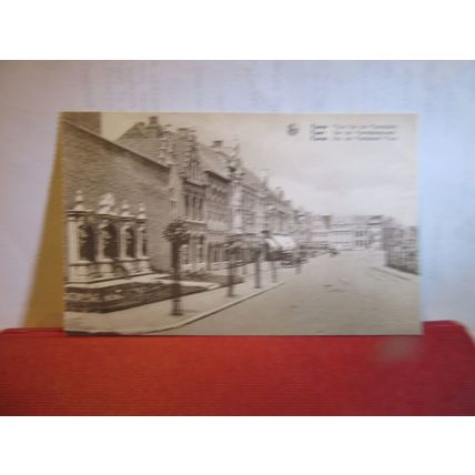 VAN DEN PEEREBOOM, PLACE, YPRES, BELGIUM unused vintage postcard =