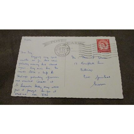 1950s Real Photo Postcard - De La Warr Pavilion, Bexhill On Sea - Sussex