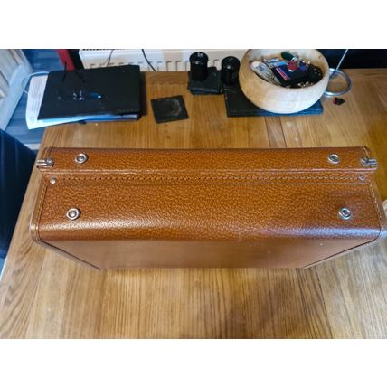 Vintage Pioneer Dressing Case, Brown, approx size 46 x 29 x 14 cm
