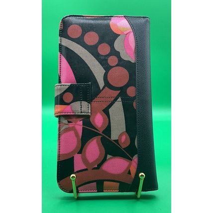 A Very rare Vintage Y2K Roxy Colorful Wallet Passport Holder Travel Wallet