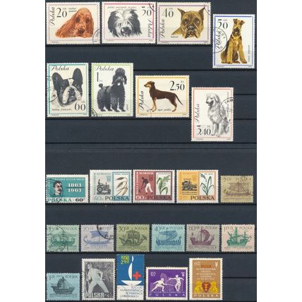 Poland Stamps - 1963 - F H & NM H - Catalogue Value £23+