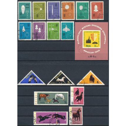 Poland Stamps - 1963 - F H & NM H - Catalogue Value £23+