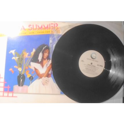 Lot of 6 R&B Soul vinyl LP record albums: Donna Summer, Tramps, Soul Train, etc