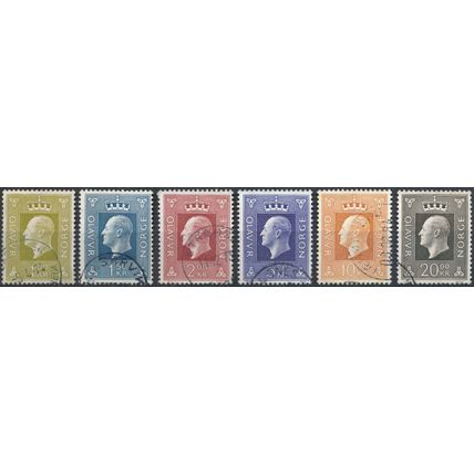 King Olav V - Norway 1969 - F H - MiNr 588/93 (B)