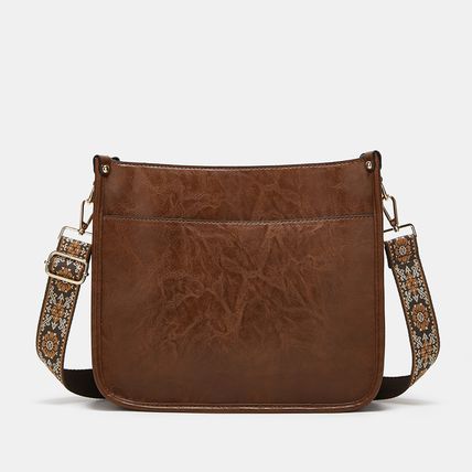 Women Shoulder Purses and Handbags Brown