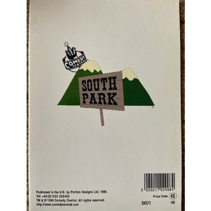 South Park Kyle Mr Hankey Christmas Card by Portico RARE