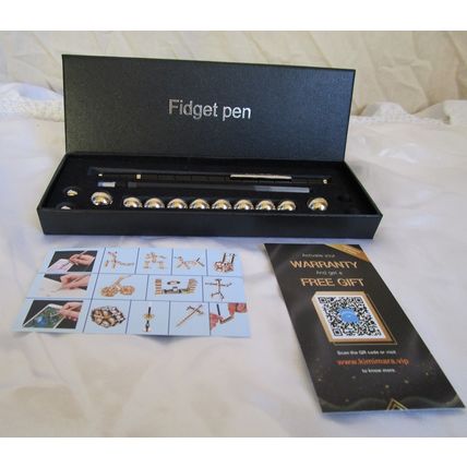 NEW Magnetic Fidget Pen Anxiety Crushmetric Stress Multifunctional Decompression