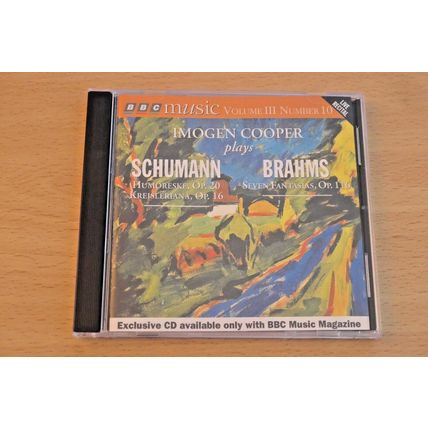 BBC Music - Imogen Cooper plays Schumann Brahms Humoreske 20 Kreisleriana 16