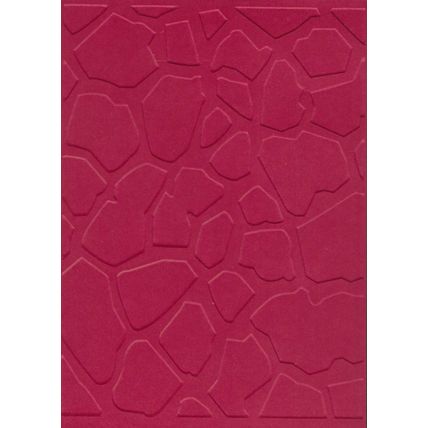 A6 Embossed Card. 10 Sheets. Brickwork. Cardmaking Scrapbooking Crafts Toppers