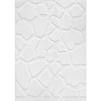 A6 Embossed Card. 10 Sheets. Brickwork. Cardmaking Scrapbooking Crafts Toppers