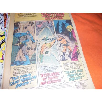 DC SPECIAL # 28: EARTH SHATTERING DISASTERS! VF/NM! Batman! Aquaman! 1977!!