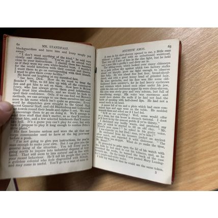 VINTAGE JOHN BUCHAN "MR STANDFAST" FICTION HARDBACK BOOK (P3)
