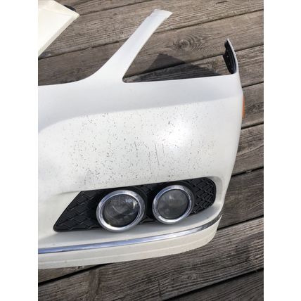 2010-2013 Mercedes Benz E350 Front Bumper + Fog Lights OEM White Local Pickup