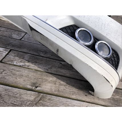 2010-2013 Mercedes Benz E350 Front Bumper + Fog Lights OEM White Local Pickup