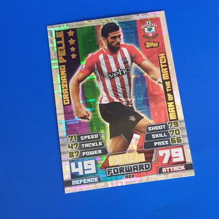 MATCH ATTAX EXTRA 2014/2015 GRAZIANO PELLE MAN OF THE MATCH M28