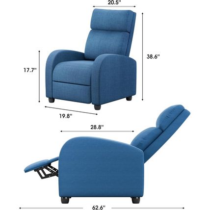 Homall Recliner Chair, Recliner Sofa for Adults, Recliners Home Theater Seating