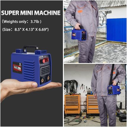 Welding Machine, Upgraded MMA-250A 110V Welder Machine,Portable Stick Welder IGB