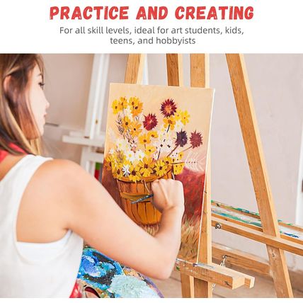 Simetufy 11 X 14 Inch 42 Pack Painting Canvas Boards- Gesso Primed Acid-Free 100