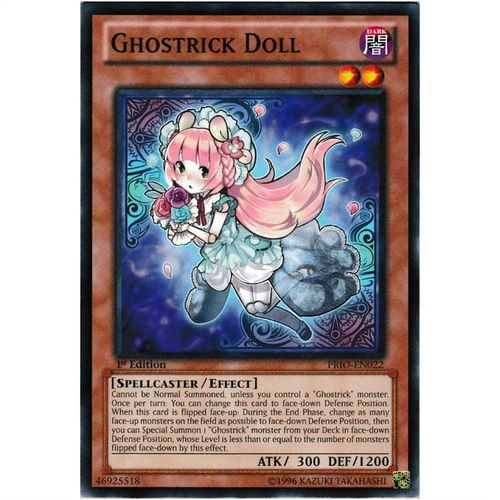 YuGiOh Primal Origin - PRIO-EN022 - Ghostrick Doll - 1st Edition