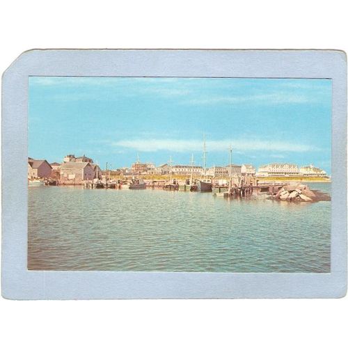 Rhode Island Block Island View Of Entrance To Old Harbor~62