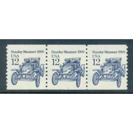 2132 12c Stanley Steamer Fine MNH Dry Gum PNC 1/3 W0379