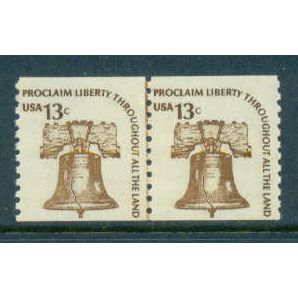 1618 13c Liberty Bell Fine MNH CLP W0608