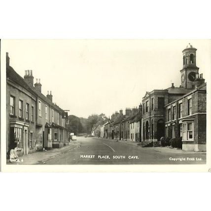 Yorkshire SOUTH CAVE Market Place Postcard (Frith SHCE.6)