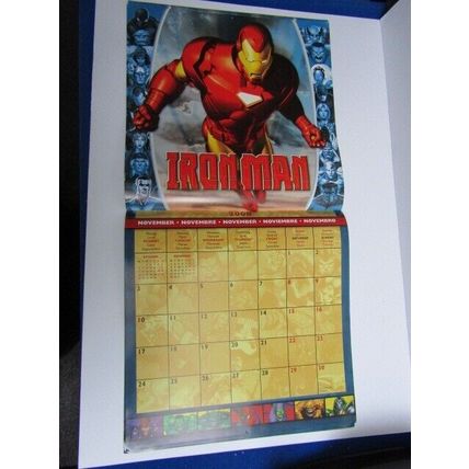 Marvel Comics Super Heroes 2008 Official Year Calendar (e26)