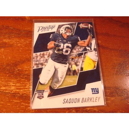 2018 Prestige, 2-Cards, 1-Holo, , SAQUON BARKLEY Rc's