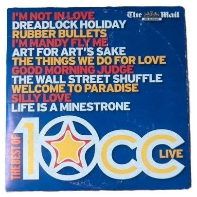 The Best Of 10cc CD Promo The Mail On Sunday 11 Track Promo