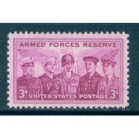 1067 3c Armed Forces Reserves Fine MNH MA0161
