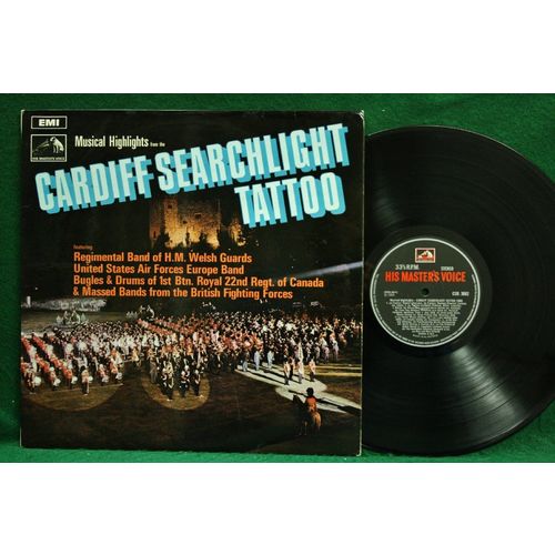 Welsh Guards/US Air Forces Band - Cardiff Searchlight Tattoo - CSD 3662 - NM