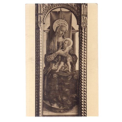 C. CRIVELLI, MUSEUM BRUXELLES, BRUSSELS . unused vintage postcard