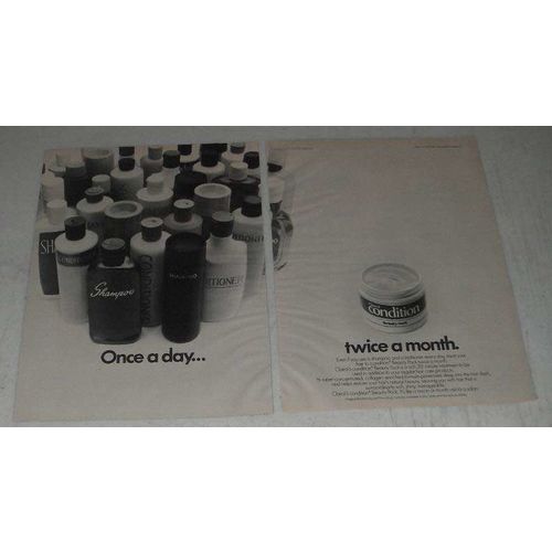 1984 Clairol Condition Body Pack Ad - Twice a Month