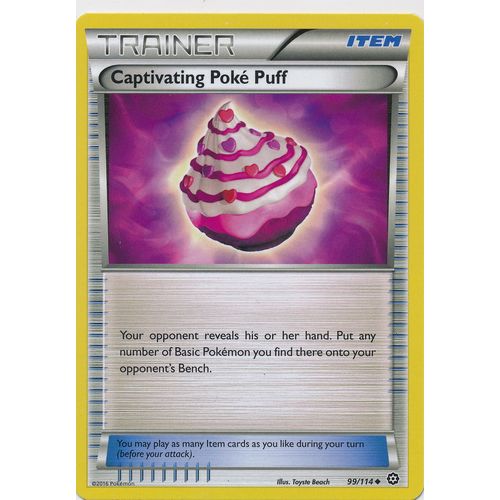 Pokemon XY Steam Siege 99/114 Activating Poke Puff