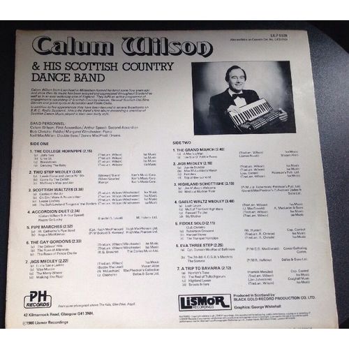 Calum Wilson & His Scottish Country Dance Band (LILP5109) 1980 (LP)