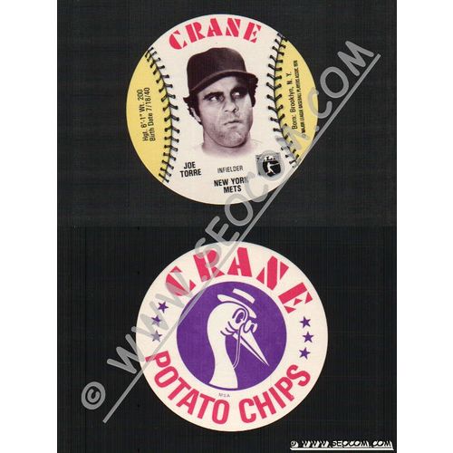 Sport Baseball Discs Name: Torre, Joe Infielder New York Mets~496