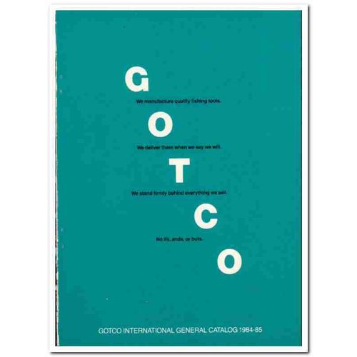 Gotco International Inc 1983 Vintage Catalog Oil Drilling Fishing Tool