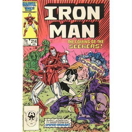 Iron Man (Vol 1) # 214 VFN+ ORIG US COMICS