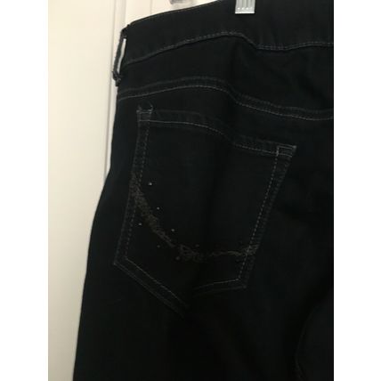 Riders by Lee Women's Denim Jeans Zip Button Pockets Dark Wash Size 16 Blue