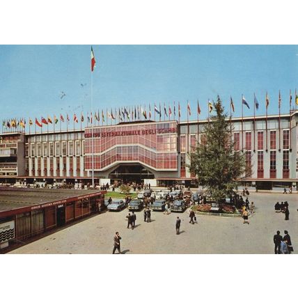Milan Italian International Pattern Exhibition 1972 Postcard