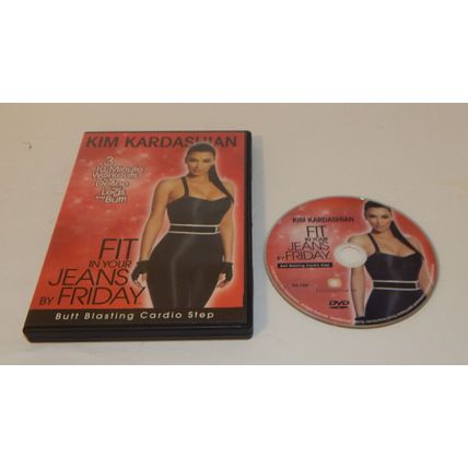 Kim Kardashian Fit In Your Jeans by Friday Butt Blasting Cardio Step DVD