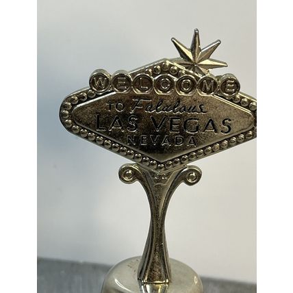 Las Vegas Nevada Small Metal Souvenir Collectible Display