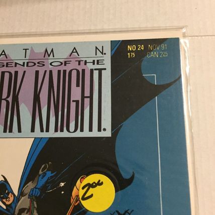 1991 DC Comics Batman Legends of the Dark Knight Flyer #24